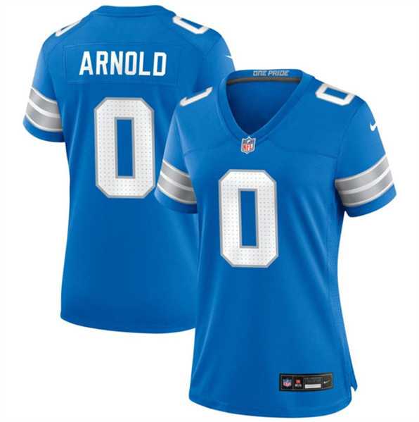 Women's Detroit Lions #0 Terrion Arnold Blue 2024 Stitched Jersey Dzhi,We sell and wholesale Women's Detroit Lions #0 Terrion Arnold Blue 2024 Stitched Jersey Dzhi on line form chian!